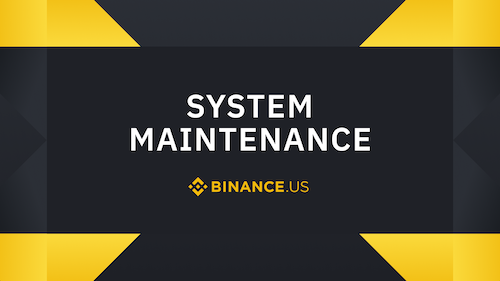 binance scheduled maintenance